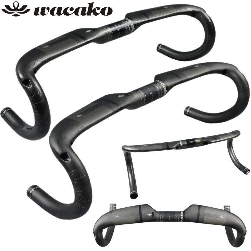 正品!wacako全碳纤维公路自行车弯把全碳弯把公路弯把公路车把