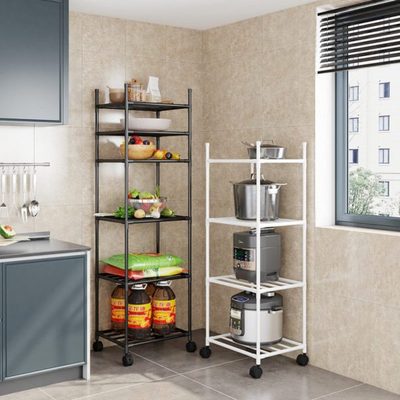 厨房置物架家用多层落地锅架多功能锅具碗碟货架卫生间浴室收纳架