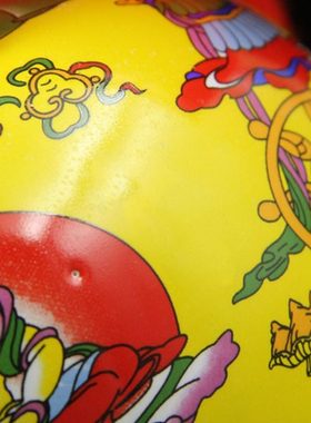 观自在敏珠林宝瓶民族风八吉祥宝瓶家居办公工艺桌面摆件装臧净瓶