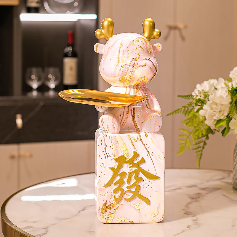 2024龙年存钱罐只进不t出客厅落地摆件大号家用装饰储蓄罐可存可