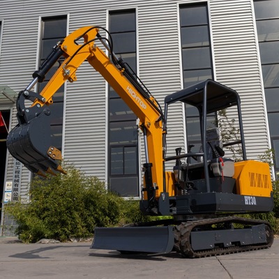 出口美国液压先导挖掘机 HT30建筑工程小挖机 履带式多功能挖土机