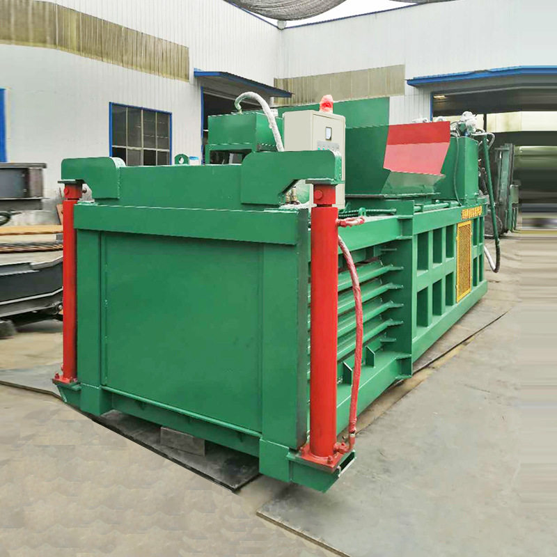 提升门液压打包机纺织品棉花打包机玉米秸秆稻草打包机废纸箱衣物