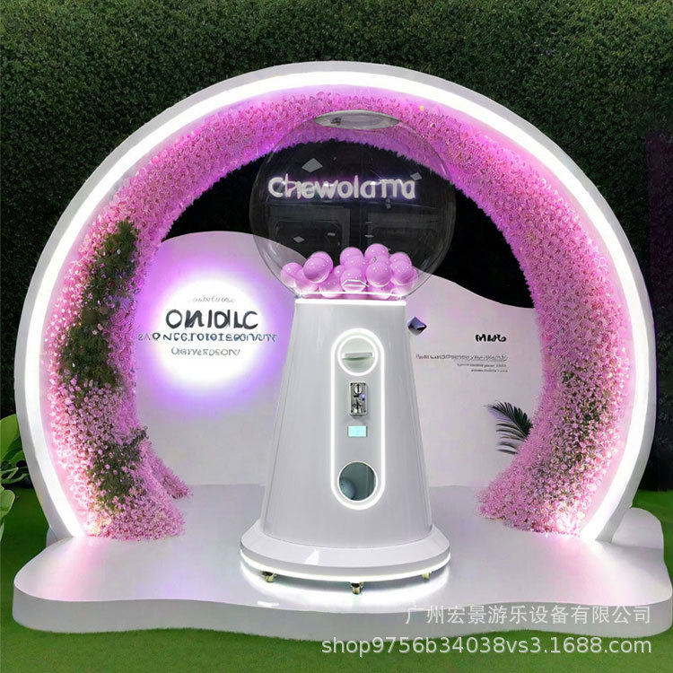 新款大天使网红扭蛋机礼品机商用投币扫码大型暖场活动引流道具,清洗/食品/商业设备,汉堡机/蛋挞机,淘宝优惠券,粉丝福利购,淘宝优惠卷