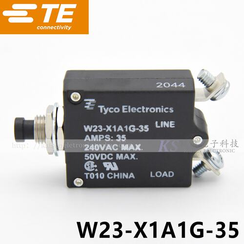 Tyco TE W23-X1A1G-35 35A 7-1393246-6 UL CSA 1-50Amps 断路器