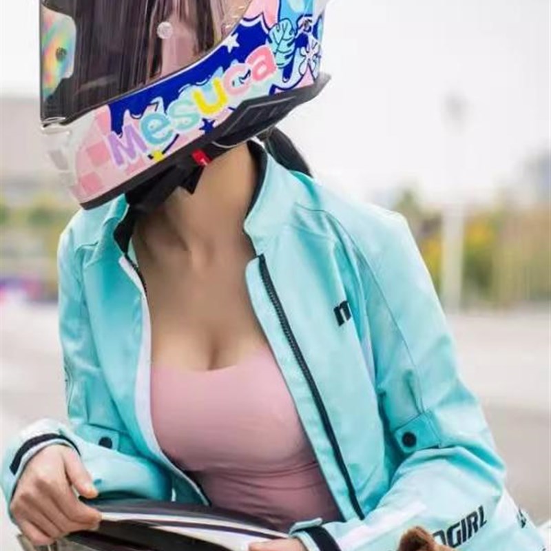 新马斯卡头盔全脸单镜头大尾H翼男女死侍草莓熊黑美