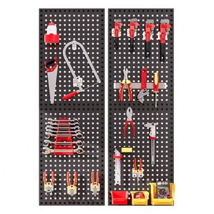收纳洞洞板侧面山威置物展示工具架孔挂板挂架方货架