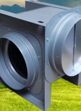 静音送BTDP新风机换气扇风机管道B1820分体大风量N贝莱尔-工程N/