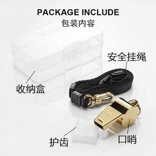 户外口哨爆哨子 起重合哨铜挥超大分指求 音贝集生旅游