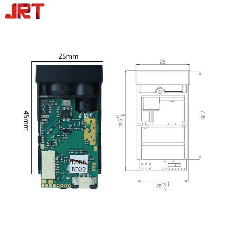 40米国产激光测距模块桥梁主动防撞预警系统RS485汽车测距模块