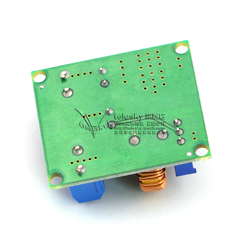 DC-DC可调升压稳压电源模块板 3V5V12V转19V24V30V36V 大功率