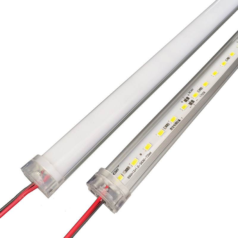 12V24V伏磁铁led硬灯条展柜机器设备高亮强磁吸附灯管柜台货架灯