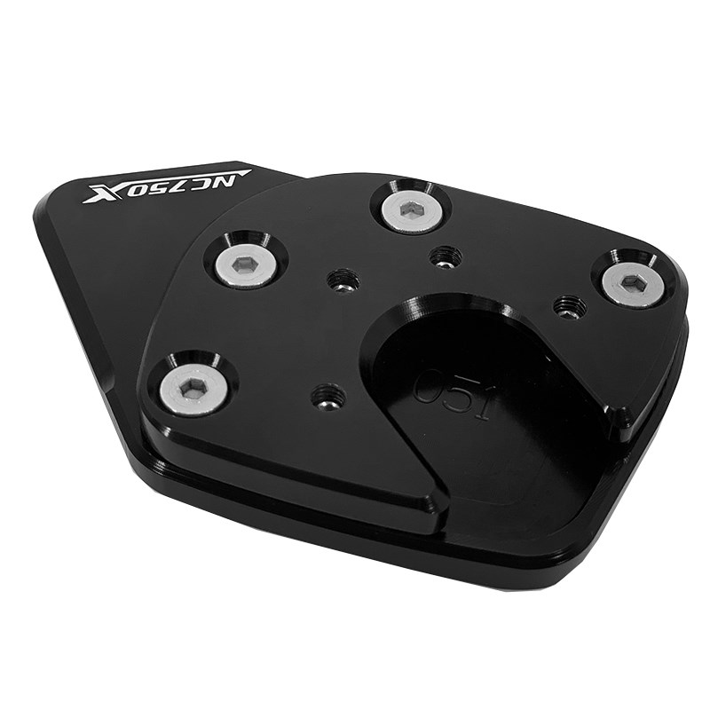 适用于本田XADV750 NC750X 17-20年改装边撑加大座脚架加宽脚垫