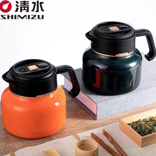 清水保温壶家用焖茶壶316不锈钢焖泡专用泡茶壶时尚家用保暖水壶