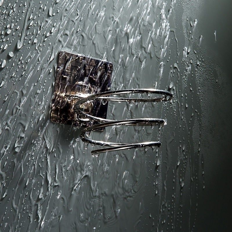 大吹风机支架不锈钢免打孔挂架卫生间挂墙电吹风置物Z架壁风筒架