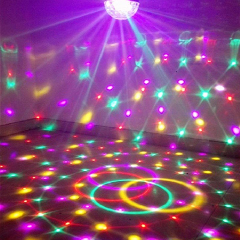 声控舞台灯光彩灯KV闪光灯y串灯酒吧家用卧室浪漫装饰七彩挂灯