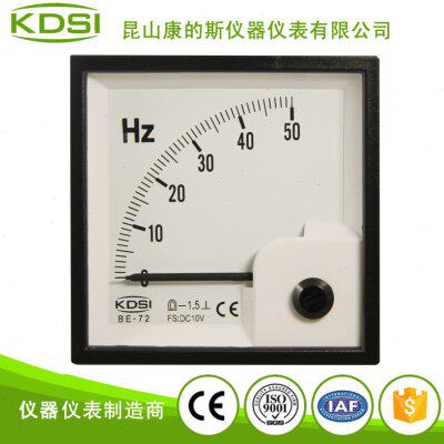康的斯供应 电压频率表BE-72 DC10V 50HZ 指针频率表 电压输入