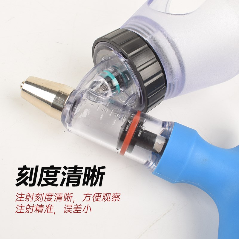 兽用连续注c射器猪牛羊鸡鸭鹅鸽用打疫苗器可调1ml2ml5ml可打油苗