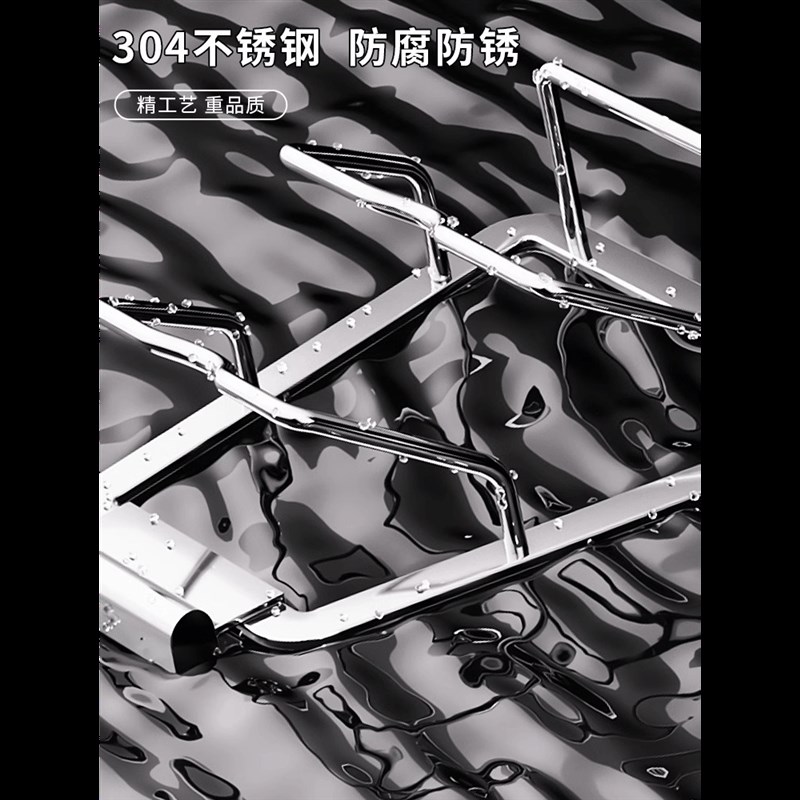 不锈钢锅盖c架子壁挂免打孔厨房置物架多功能放置器放砧板菜板收