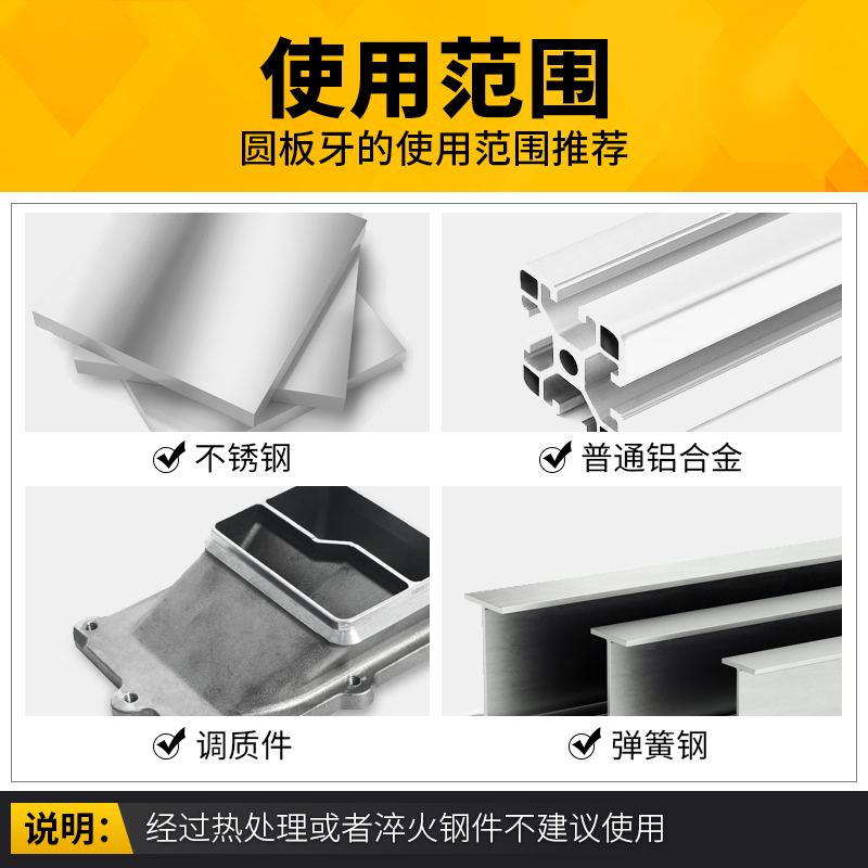 高速钢含钴板牙高强度不锈钢M10专用M2MD4M5M6板牙M8牙板M12 M14