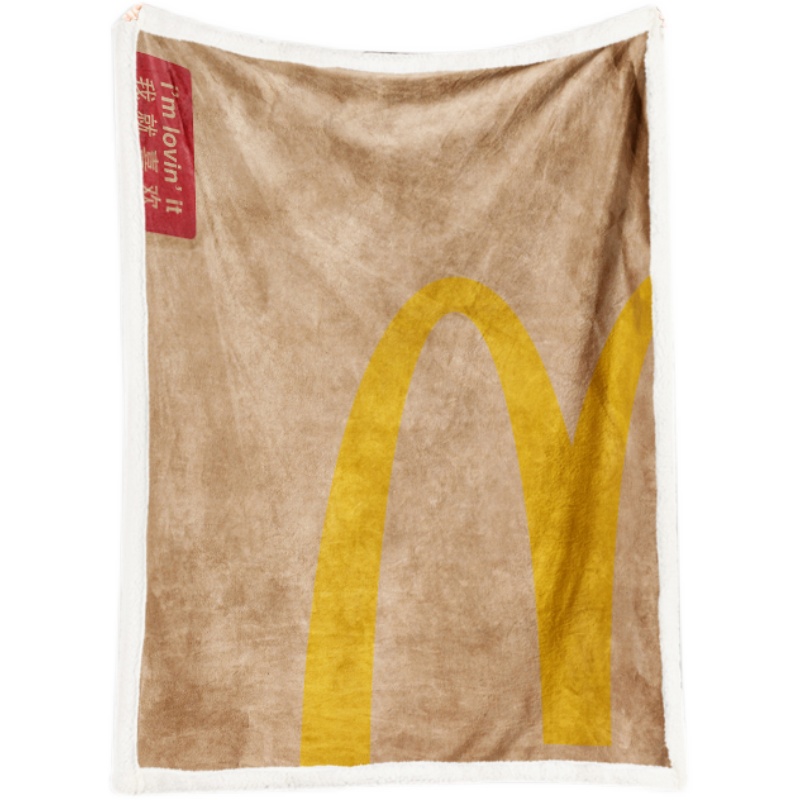 创意定制毛毯四季羊羔绒加厚盖毯G学生午睡毯子宿舍空调毯