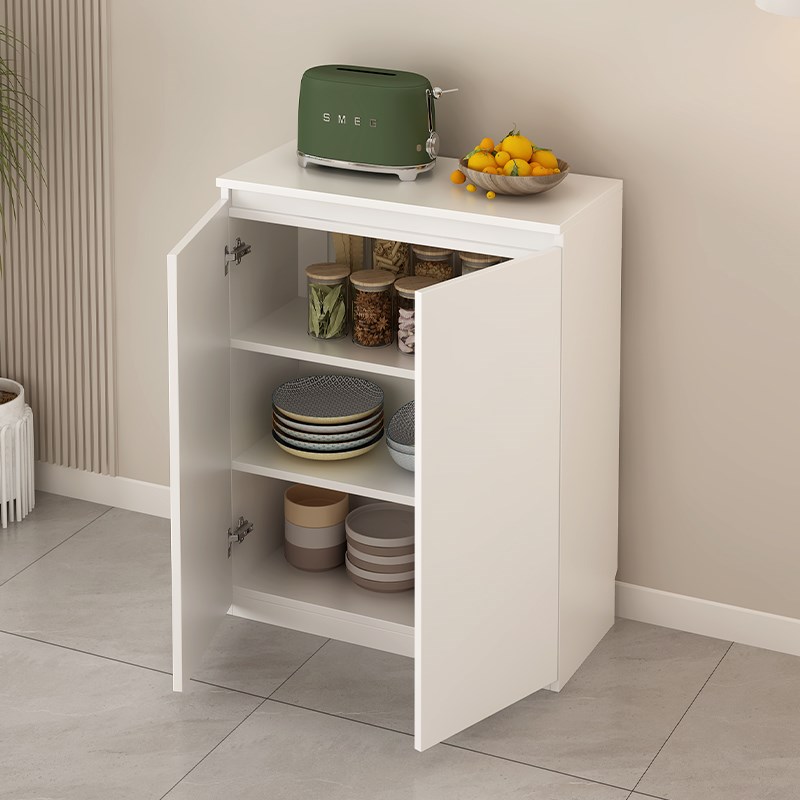 墙边薄柜a20公分门后收纳柜30厘房储物柜走廊尽头实木定制30cm