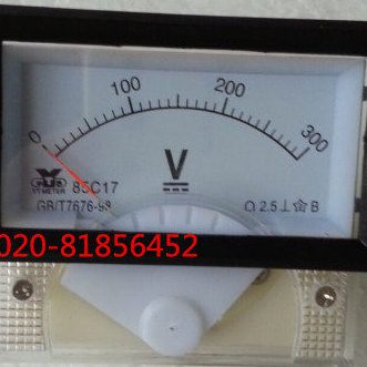 直流电压表85C17-250V 85C17-300V 85C17-450V 85C17-600V安装式