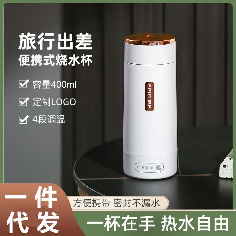 旅行电热水杯小容量电热水壶便携式小型烧水壶P加热水杯家用烧水