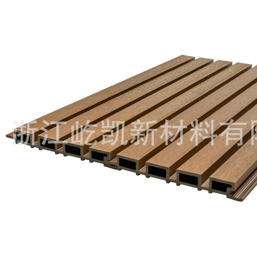 嘉兴工厂室外塑木地板长城板长廊庭院户外共挤围栏塑木围栏长城板