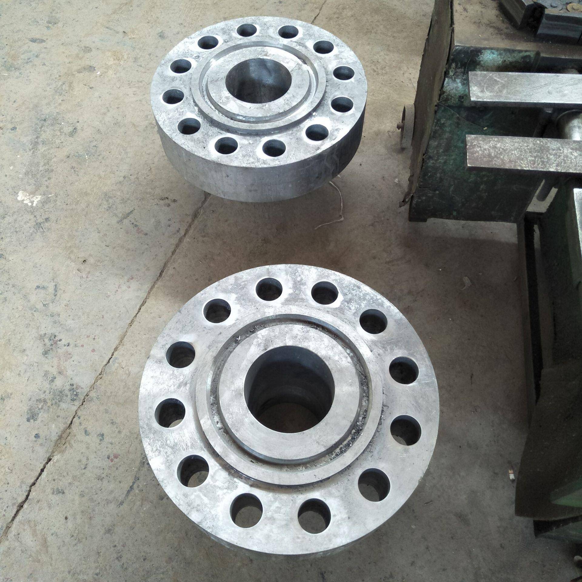 HG20615合金钢A182F11高压对焊法兰4寸CLASS2500高径对焊法兰RJ