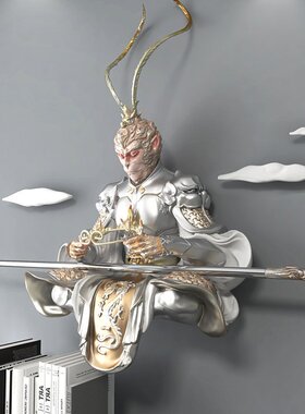 齐天大圣孙悟空3D浮雕壁挂客厅墙面装饰壁饰玄关斗战胜佛立体壁画