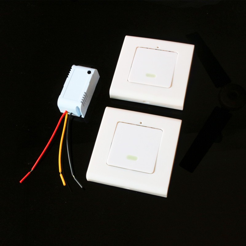 包邮直流12-48vm通用型智能无线遥控开关 24v36v自锁互锁点动功能
