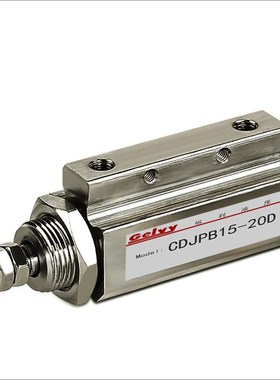 微型双动针型气缸CDJPB6/10/15-5D/10D/15D/20D/25D/30D-B全铜