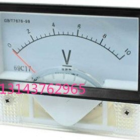 1 1309C直7 10-6 100V50流VV20VVC  79 -6电压表V