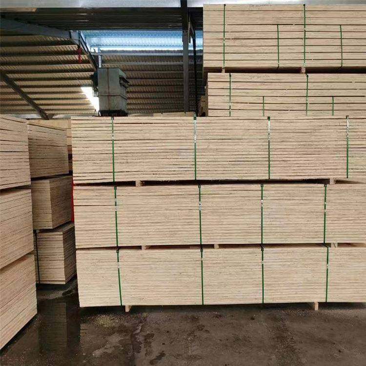 临沂LVL木箱用包装板免熏蒸木方顺向多层胶合板贴面面板包装木方