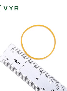 生产厂家VY43*l1.4工业高弹力透明黄色橡皮筋橡胶圈橡皮圈牛皮筋