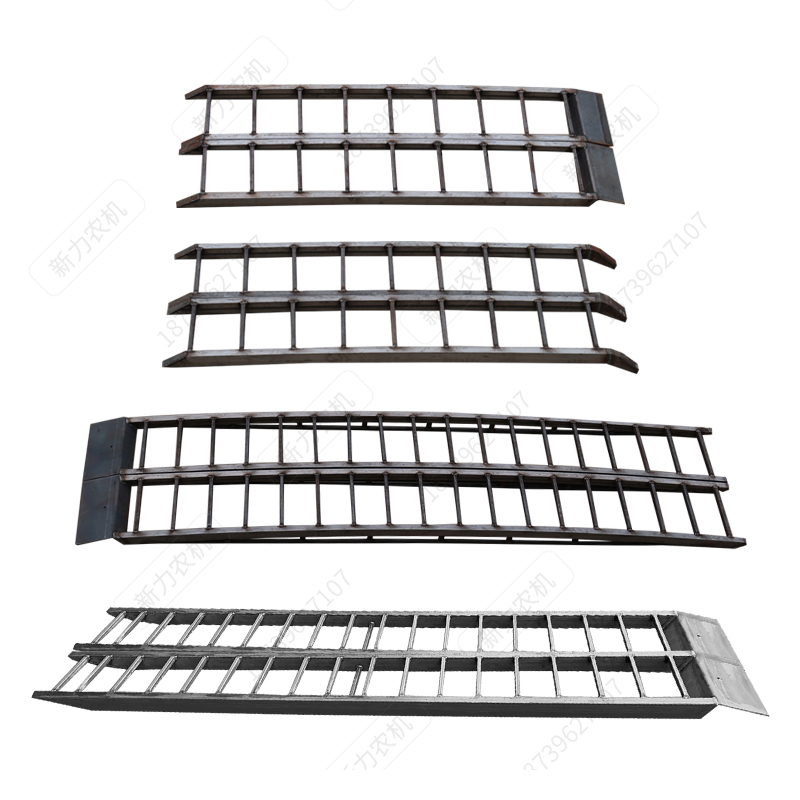 军  2021款锰钢轻型防滑爬梯跳板楼N梯收割机工程车挖掘机