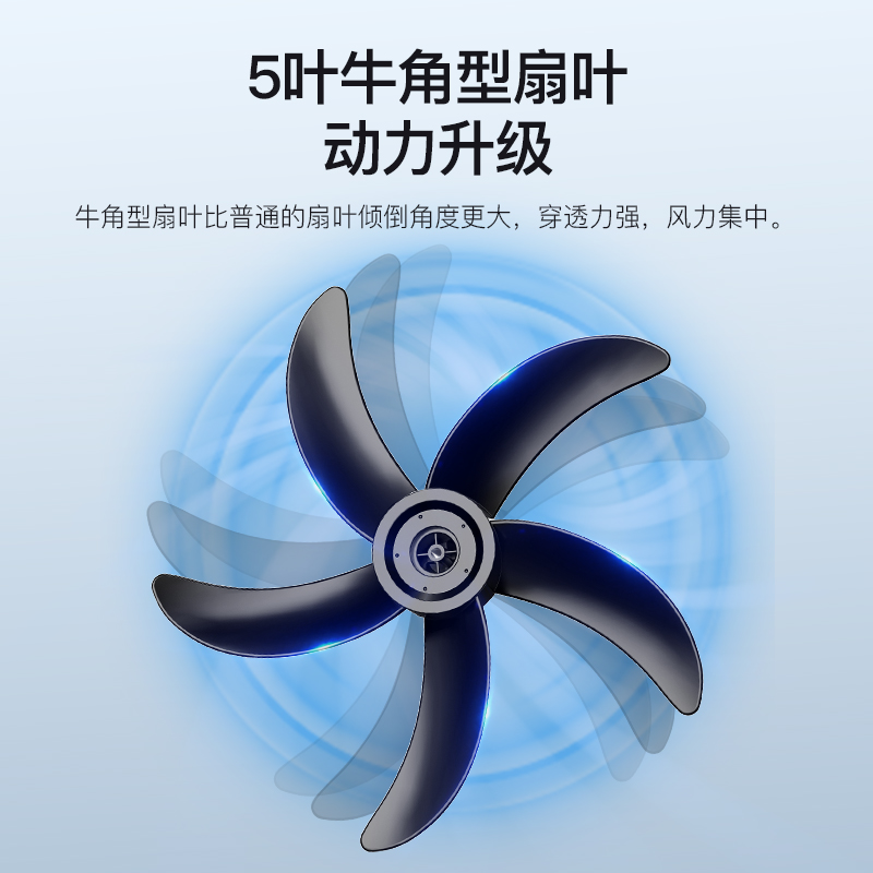 落地扇工a业商用电风扇大风力立式大功率家用牛角扇机械式