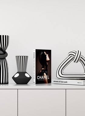 北欧风艺术摆件简约抽象高档软装创意客厅电视柜W酒柜桌面饰品