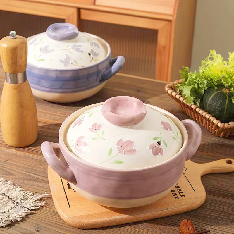 2024新款日式网锅炖锅大x号家用煲汤明火耐高温煲仔饭专用沙锅