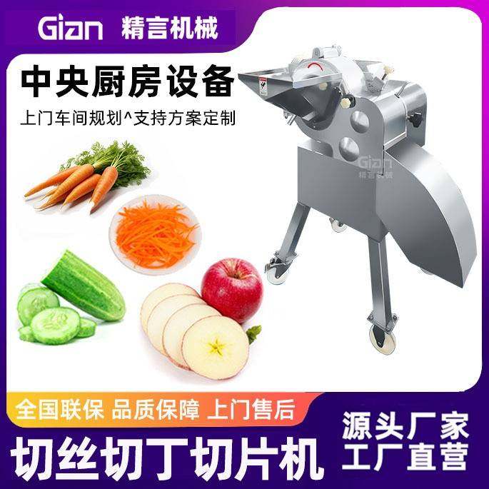 切肉丁机商用电动果蔬萝卜土豆切丝切片机牛羊肉微冻肉切丁机