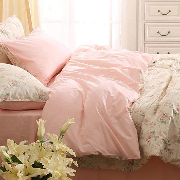 新款外贸美式埃及长绒棉床上四件套粉色牡丹印花,收纳整理,烫衣板及配件,淘宝优惠券,粉丝福利购,淘宝优惠卷
