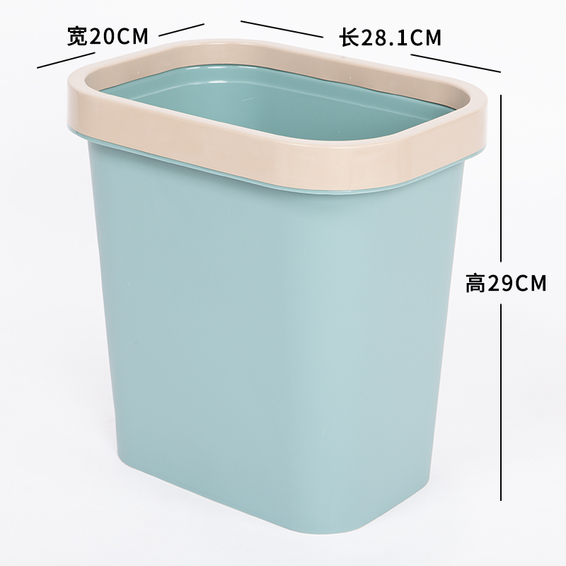 卫生间缝隙垃圾桶无盖家用厨x房夹缝无盖长方形垃圾篓厕所纸篓大