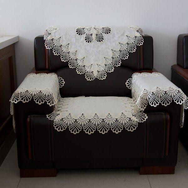 沙发后背巾盖布盖巾沙发巾靠背巾扶手巾欧式简约中式会议办公沙发