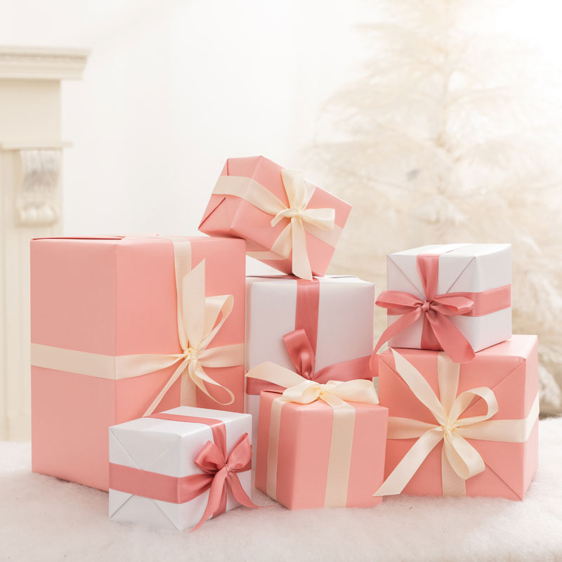 圣诞礼盒礼物盒礼品盒o堆头橱窗圣诞树开业元旦圣诞节布置摆件装