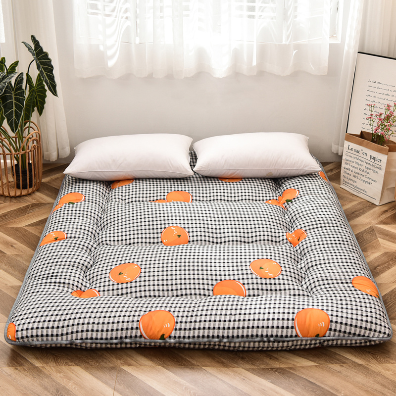 日式加厚榻榻米床垫软垫可折v叠床褥子睡垫打地铺神器单人学生宿