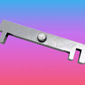 缝纫机配件大全 S07575 845双针平双针配件针杆架滑块总成