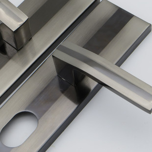 防盗门把手通用型春天步阳星月神日上门把手拉手12型老式门锁配件