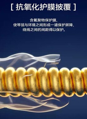 Ilaks吉他弦黄铜磷铜声学吉他弦涂层防锈正品12052正品11052