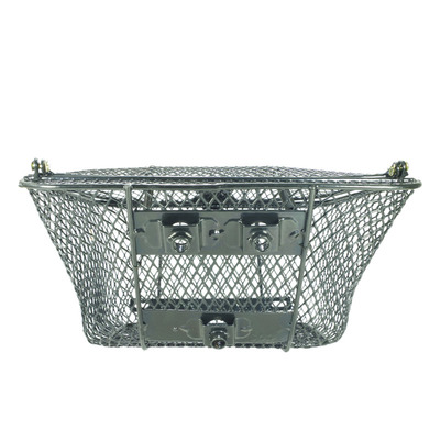 弯梁摩托车车筐110踏板车前车筐储物筐大运100宗申钱江菜篮子48Q
