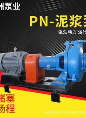 厂家供应PNL-PN型卧式单级单吸泥浆泵大流量污水杂质排污泵无堵塞